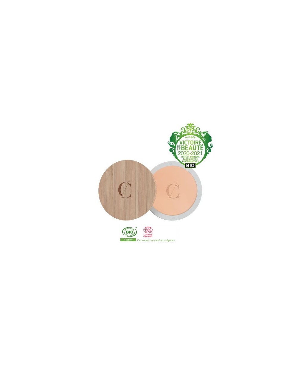 TESTEUR CC - Poudre minérale HD 02 • Beige clair