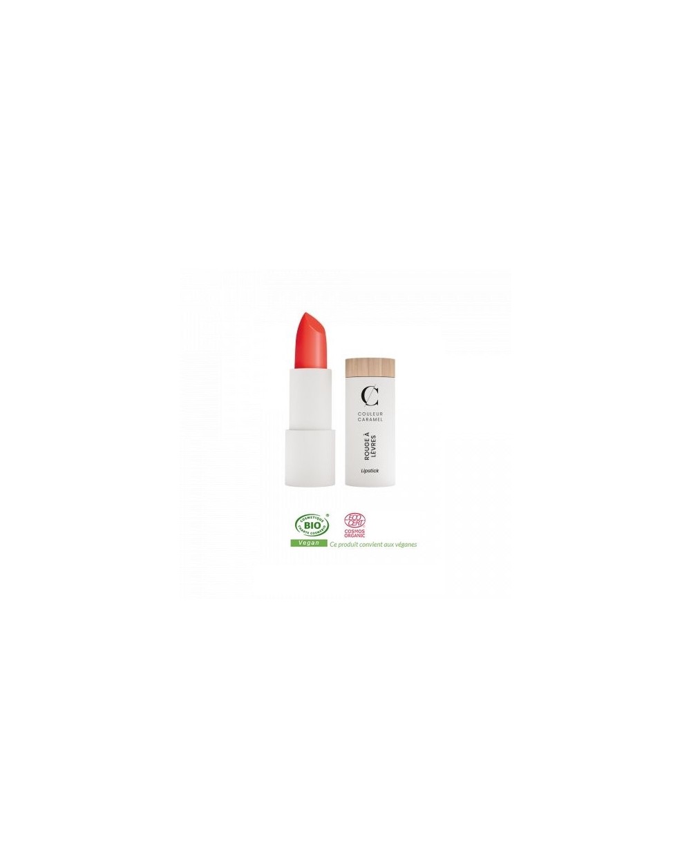 TESTEUR CC - Rouge à lèvres satiné 298 • Corail Orangé