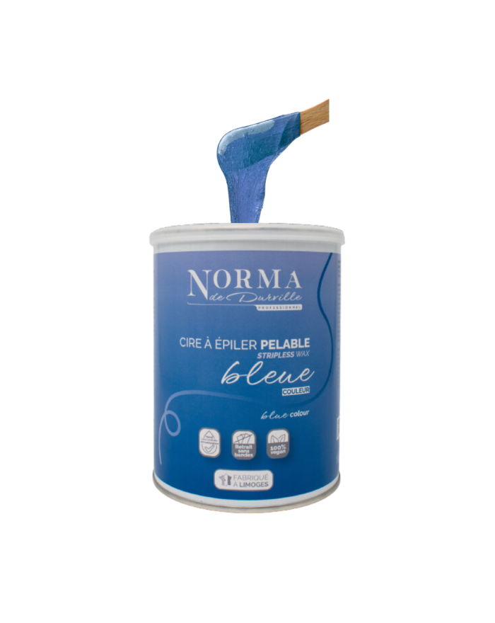 Cire à épiler pelable Bleue...