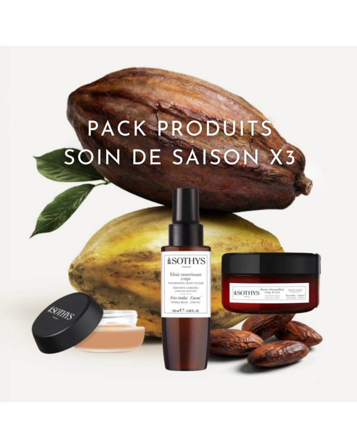 Pack Produits Soin Saison x3